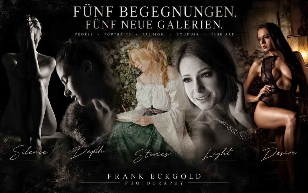 Fünf Begegnungen. Fünf neue Galerien.