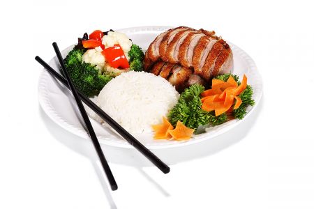 Typische Speise in einem China-Restaurant