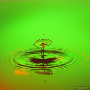 Wassertropfen mit Highspeed-Fotografie 3