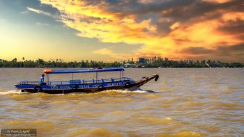 „boat on the river” by Frank Eckgold „boat on the river” by Frank Eckgold