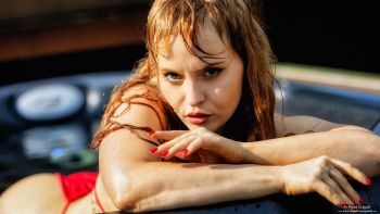 „by the jacuzzi“ | Marta by Frank Eckgold „by the jacuzzi“ | Marta by Frank Eckgold