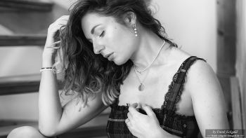 „at the stairs“ | Angelina by Frank Eckgold „at the stairs“ | Angelina by Frank Eckgold