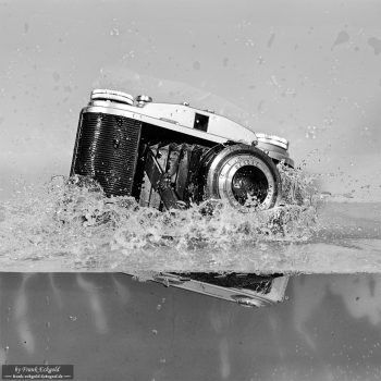 „a AGFA Isolette takes a bath“ by Frank Eckgold „a AGFA Isolette takes a bath“ by Frank Eckgold
