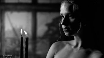 „at night by candlelight“ | Dominika by Frank Eckgold „at night by candlelight“ | Dominika by Frank Eckgold