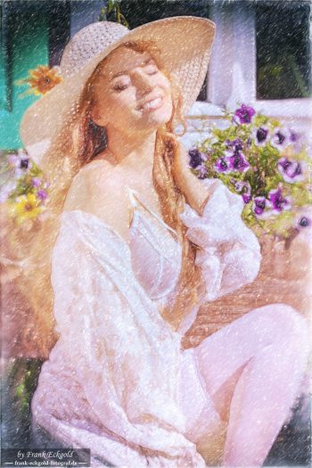 „autumn sunlight“ | Marta by Frank Eckgold (Color Pencil-Variante) „autumn sunlight“ | Marta by Frank Eckgold (Color Pencil-Variante)