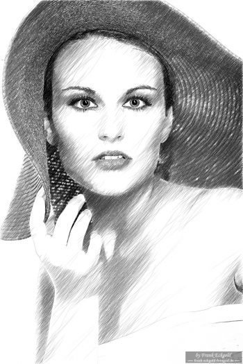 Bold in Pink - Sketch Interpretation 2 Bold in Pink - Sketch Interpretation 2