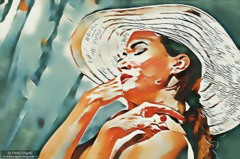 "Under the Brim" | Lauren Crist by Frank Eckgold