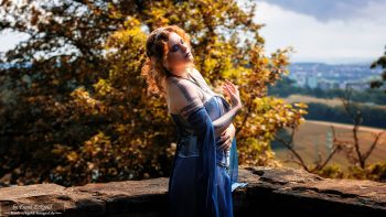 "Autumn Enchantment" | Le_fay_Niniane by Frank Eckgold