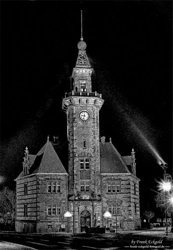 "A Golden Light in the Night" by Frank Eckgold