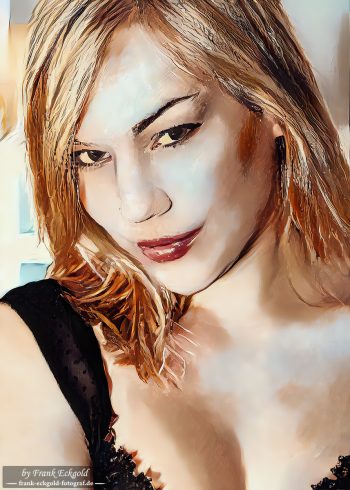 "The Art of a Glance" | Laura by Frank Eckgold