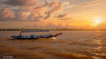 "Golden Hour on the Mekong Delta" by Frank Eckgold "Golden Hour on the Mekong Delta" by Frank Eckgold